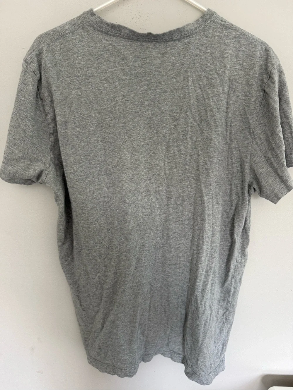 J. Crew Gray Crewneck Pocket Tee